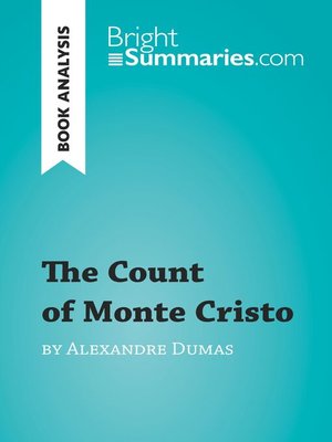 cover image of The Count of Monte Cristo by Alexandre Dumas (Book Analysis)